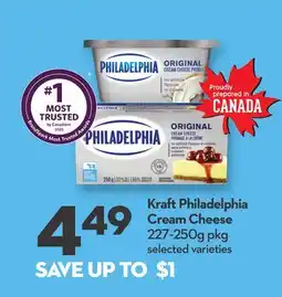 Longo's Kraft Philadelphia Cream Cheese offer
