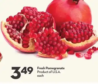 Longo's Fresh Pomegranate offer