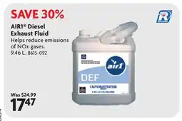 Home Hardware AIR1 Diesel Exhaust Fluid offer