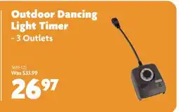 Home Hardware Outdoor Dancing Light Timer - 3 OutletS offer