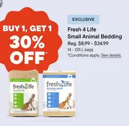 Petvalu Fresh 4 Life Small Animal Bedding offer