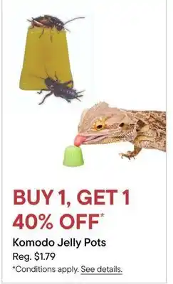 Petvalu Komodo Jelly Pots offer
