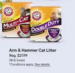 Petvalu Arm & Hammer Cat Litter offer