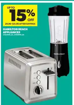 Real Canadian Superstore HAMILTON BEACH APPLIANCES offer