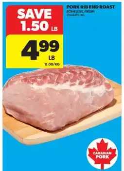 Real Canadian Superstore PORK RIB END ROAST offer