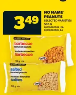 Real Canadian Superstore NO NAME PEANUTS, 500 G offer