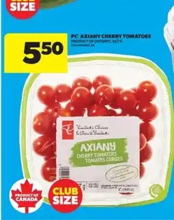 Real Canadian Superstore PC AXIANY CHERRY TOMATOES, 567 G offer