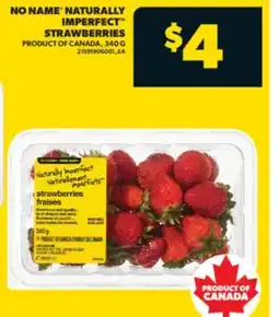 Real Canadian Superstore NO NAME NATURALLY IMPERFECT STRAWBERRIES, 340 G offer