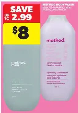 Real Canadian Superstore METHOD BODY WASH, 532 ML offer