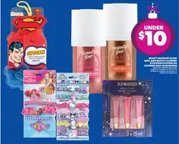 Real Canadian Superstore BEAUTY BAR BODY GLOW MIST, MAD BEAUTY LICENSED STOCKING STUFFERS OR LICENSED HAIR ACCESSORIES offer