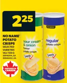 Real Canadian Superstore NO NAME POTATO CRISPS offer