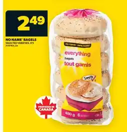 Real Canadian Superstore NO NAME BAGELS, 6' S offer