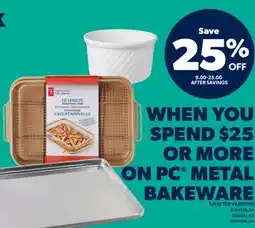 Real Canadian Superstore PC METAL BAKEWARE offer