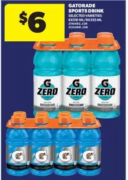 Real Canadian Superstore GATORADE SPORTS DRINK, 6X591 ML/8X355 ML offer