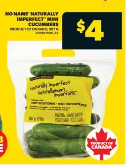 Real Canadian Superstore NO NAME NATURALLY IMPERFECT MINI CUCUMBERS, 907 G offer