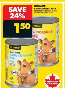 Real Canadian Superstore NO NAME EVAPORATED MILK, 354 ML offer