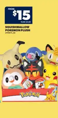 Real Canadian Superstore SQUISHMALLOW POKEMON PLUSH offer
