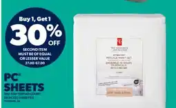Real Canadian Superstore PC SHEETS offer