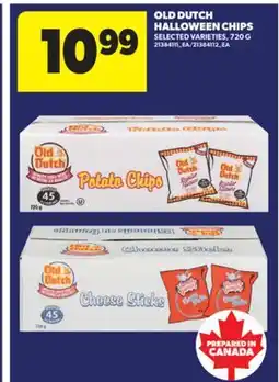 Real Canadian Superstore OLD DUTCH HALLOWEEN CHIPS, 720 G offer