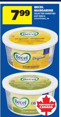 Real Canadian Superstore BECEL MARGARINE offer