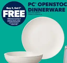 Real Canadian Superstore PC OPENSTOCK DINNERWARE offer
