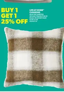 Real Canadian Superstore LIFE AT HOME CUSHIONS offer