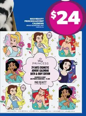 Real Canadian Superstore MAD BEAUTY PRINCESS ADVENT CALENDAR offer