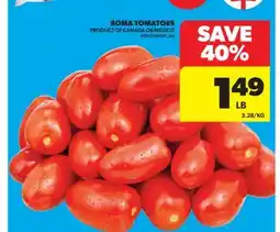 Real Canadian Superstore ROMA TOMATOES offer