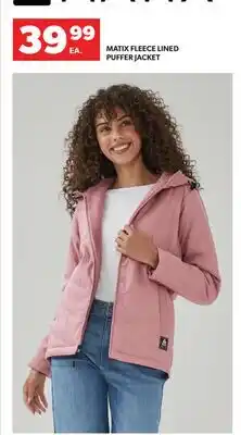 Real Canadian Superstore MATIX FLEECE LINED PUFFER JACKET offer