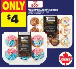 Real Canadian Superstore FARMER'S MARKET CUPCAKE, 284-318G offer