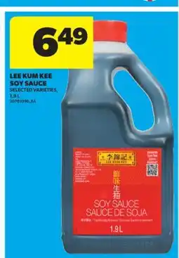 Real Canadian Superstore LEE KUM KEE SOY SAUCE, 1.9 L offer