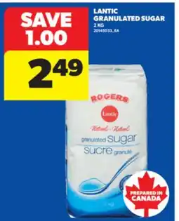 Real Canadian Superstore LANTIC GRANULATED SUGAR, 2 KG offer