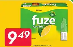 Sobeys FUZE Iced Tea offer