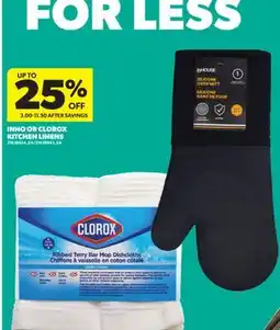 Real Canadian Superstore INHO OR CLOROX KITCHEN LINENS offer