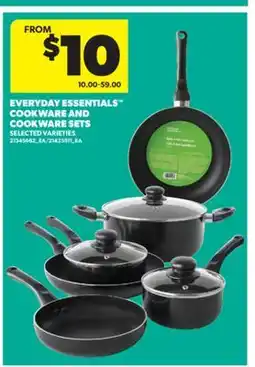 Real Canadian Superstore EVERYDAY ESSENTIALS COOKWARE AND COOKWARE SETS offer