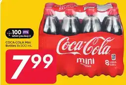 Sobeys COCA-COLA Mini Bottles offer