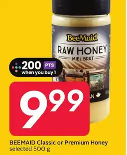 Sobeys BEEMAID Classic or Premium Honey offer