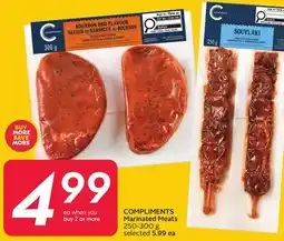 Sobeys COMPLIMENTS Marinated Meats offer