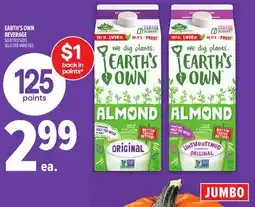 Metro EARTH'S OWN BEVERAGE offer