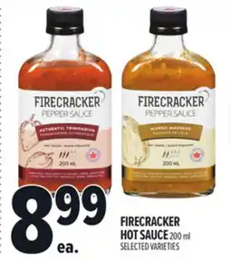Metro FIRE CRACKER HOT SAUCE offer