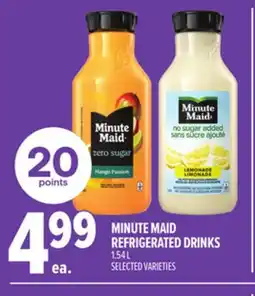 Metro MINUTE MAID REFRIGERATED DRINKS offer