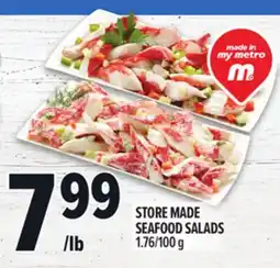 Metro STORE MADE SEAFOOD SALADS offer
