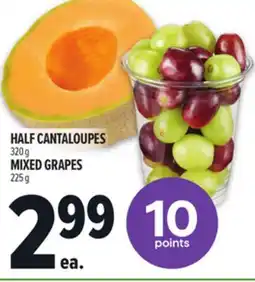 Metro HALF CANTALOUPES OR MIXED GRAPES offer