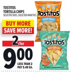 Metro TOSTITOS TORTILLA CHIPS offer
