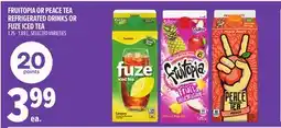 Metro FRUITOPIA OR PEACE TEA REFRIGERATED DRINKS OR FUZE ICED TEA offer