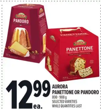 Metro AURORA PANETTONE OR PANDORO offer