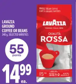 Metro LAVAZZA GROUND COFFEE OR BEANS offer