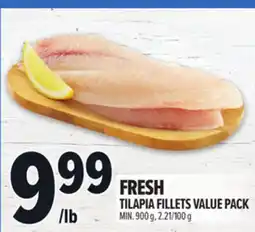 Metro FRESH TILAPIA FILLETS VALUE PACK offer