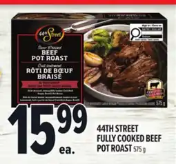 Metro 44TH STREET FULLY COOKED BEEF POT ROAST offer