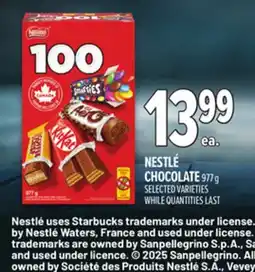 Metro NESTLÉ CHOCOLATE offer